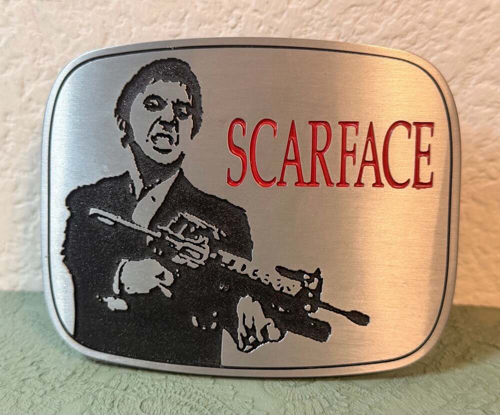 Scarface Tony Montana Metal Belt Buckle
